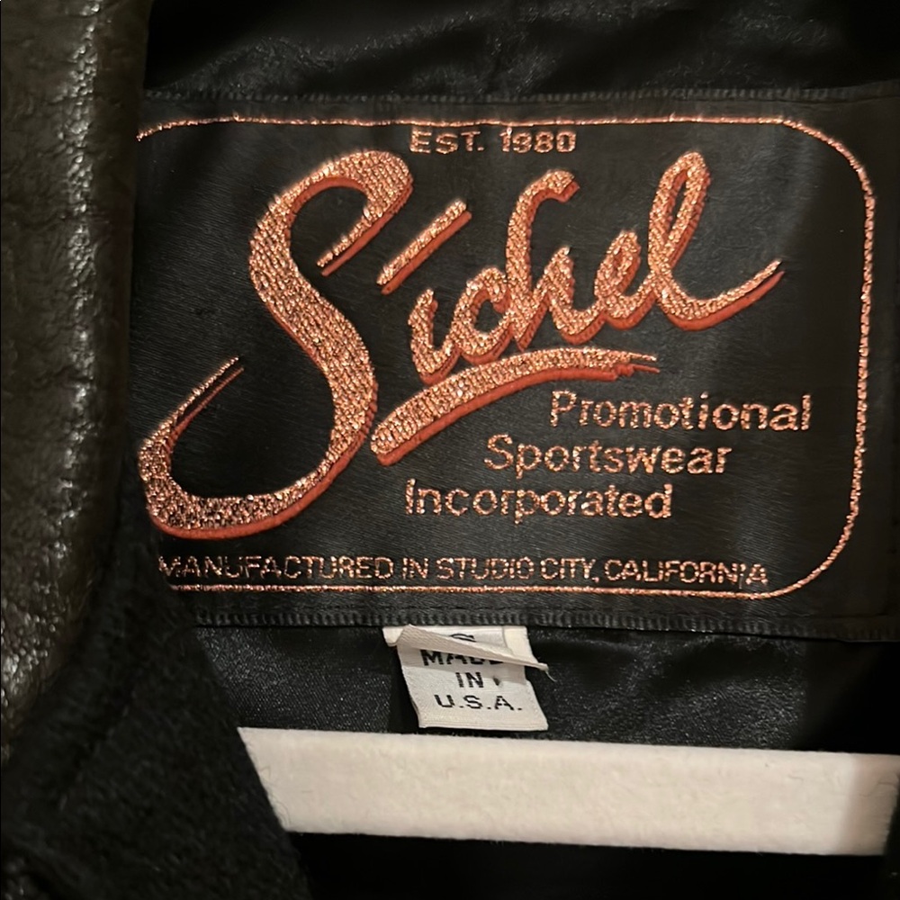 Sichel Black Leather Jacket
